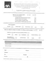 Questionnaire AXA 02 2023
